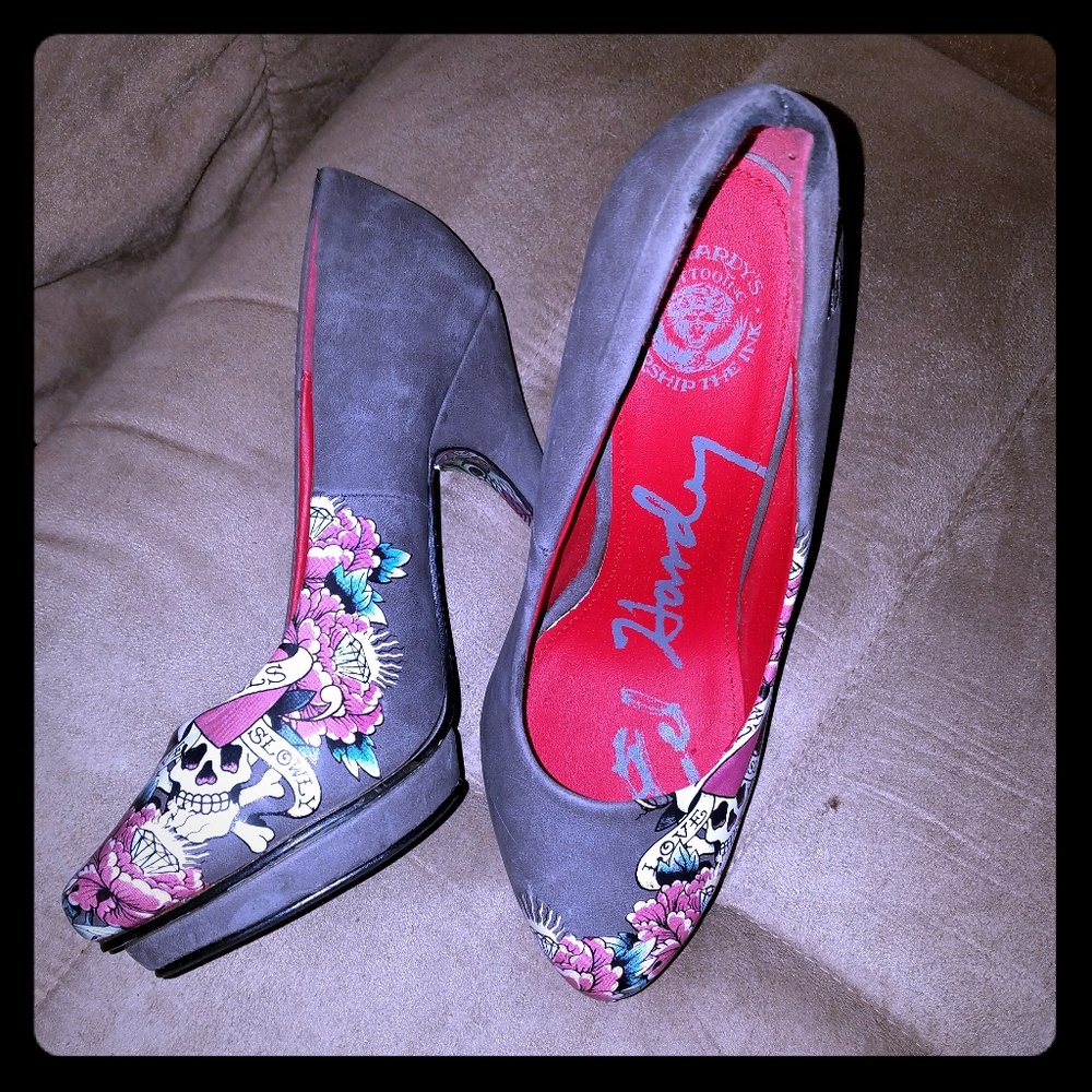 Ed hardy heels